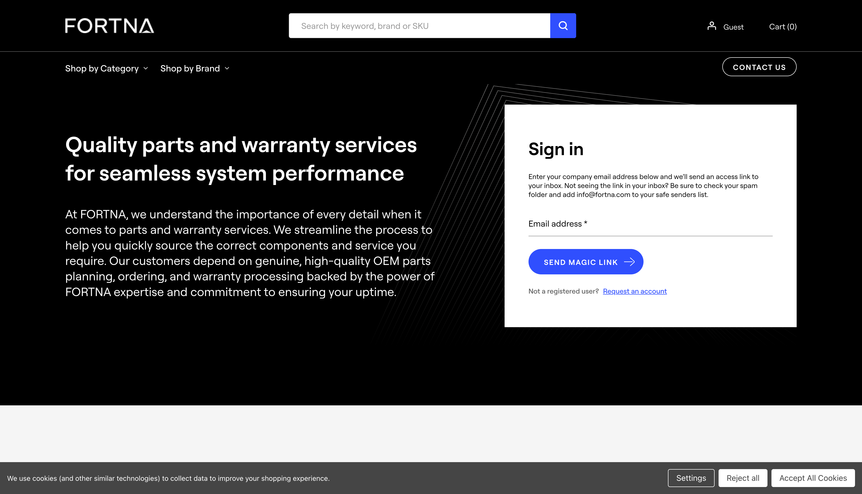 Fortna — BigCommerce Enterprise + B2B Edition